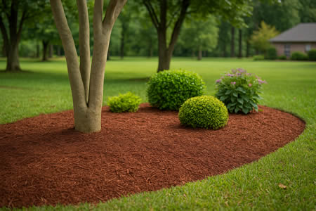 mulch installation